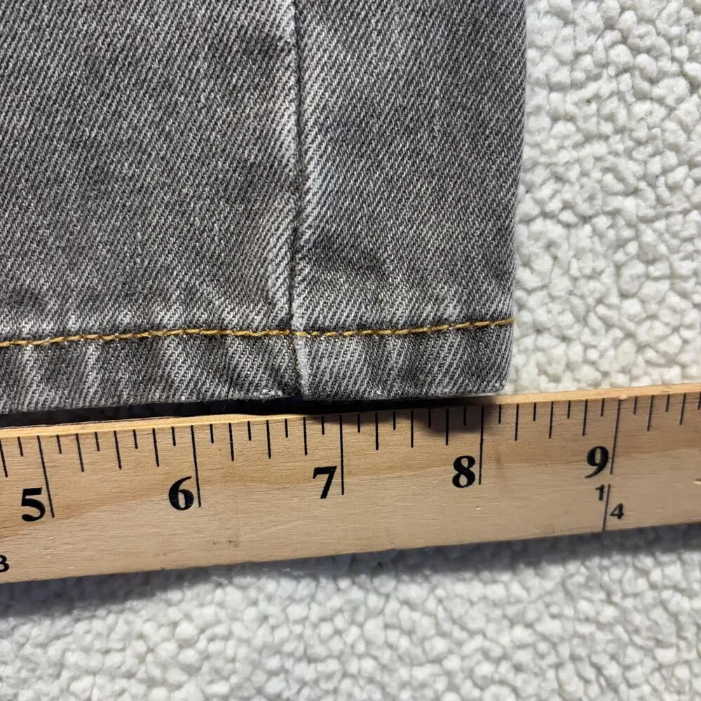 Vintage Levi's 505 Jeans Mens 32x30 Gray Straight Regular Fit Denim Y2k Hongkong